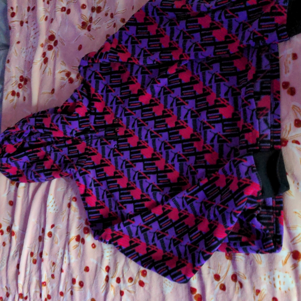 Puma hoodie (purple, red, black) [like-new]